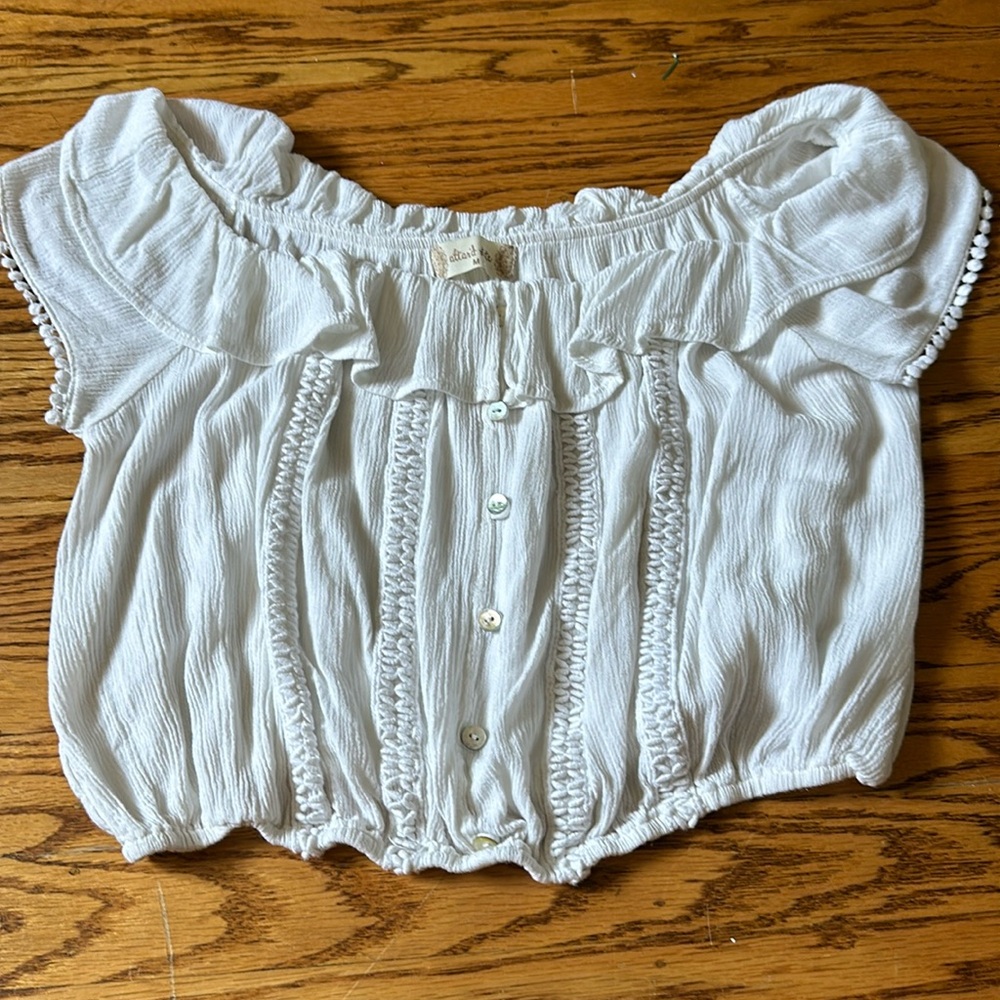 Cute Altar’d State Off the Shoulder Top